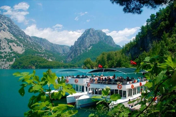 Green Canyon Boat Tour with Lunch and Soft Drinks from Antalya