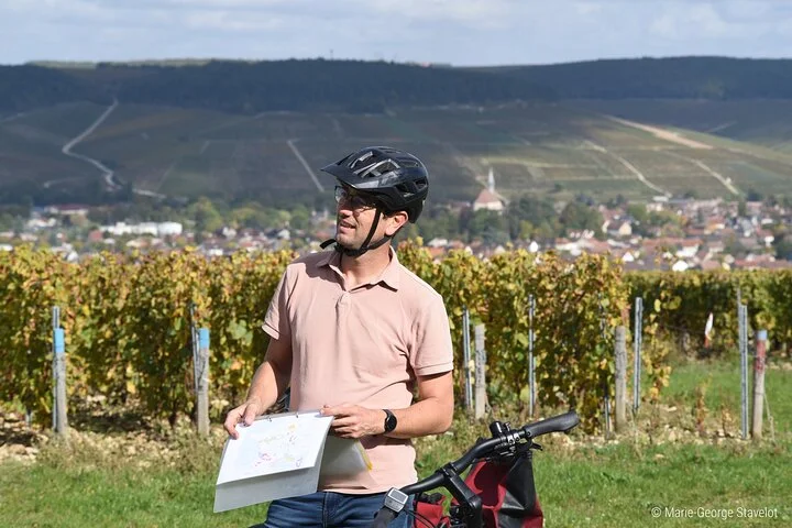 Guided tour of the Chablis Vineyards by e-bike