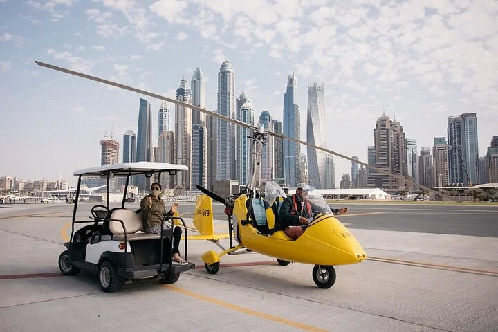 Gyrocopter Flight Experience Dubai With Private Transfers
