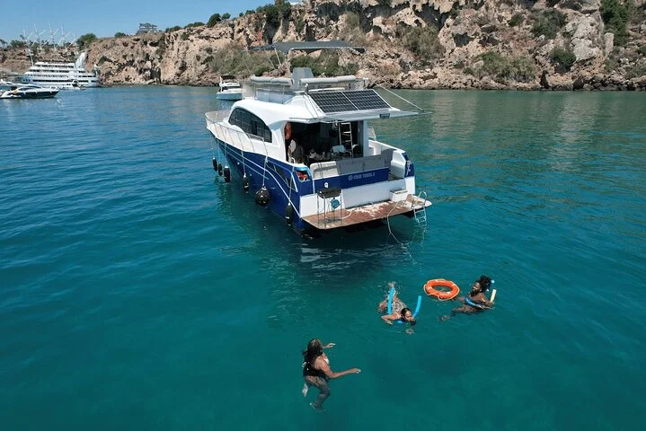 Half Day Private Yacht Trip in Antalya with Lunch Hotel Transfer