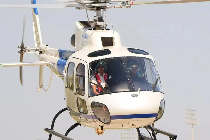 Helicopter Ride In Dubai with Complementary Transfer
