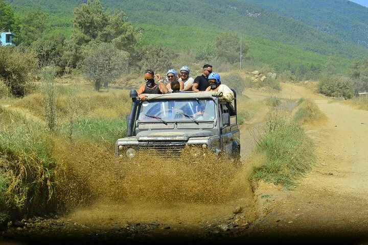 Jeep, Buggy, Rafting and Zipline Tour in Antalya