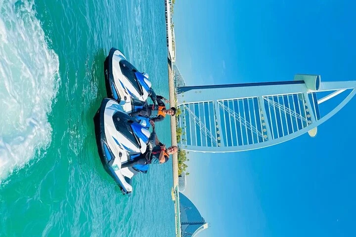 Jet Ski Adventure at Burj Al Arab 1H Free Photo & Video