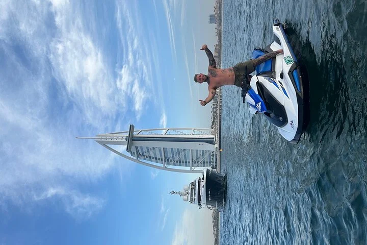 Jet Ski Adventure at Burj Al Arab 1H Free Photo & Video