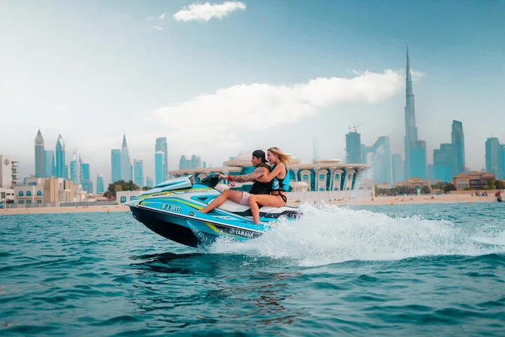 Jet Ski Adventure with Burj Khalifa View