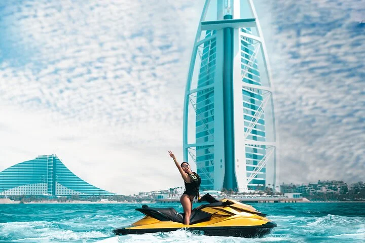 Jet Ski Adventure with Burj Khalifa View