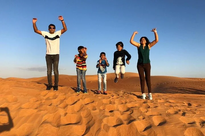 Kids Friendly Desert Safari or Kids Friendly Desert Tours