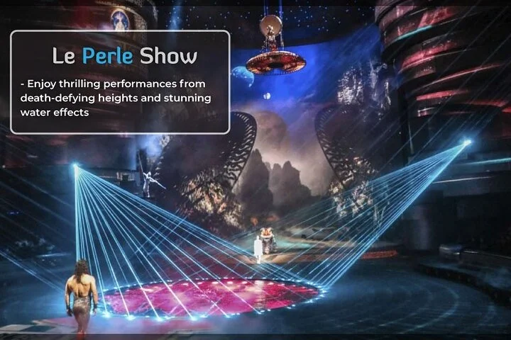 La Perle by Dragone Dubai Tickets With Dinner and Transfers