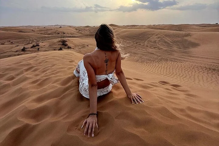 Lahbab Red Dunes Safari with Camel Ride, Sandboard & BBQ