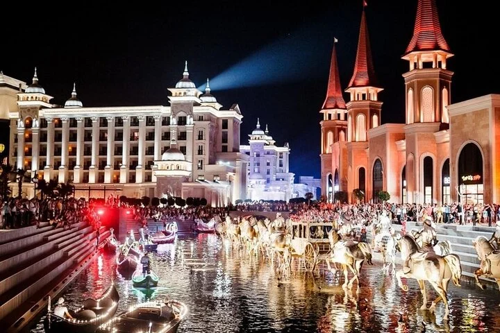 Land of Legends Night Show with Round Transfer from Antalya