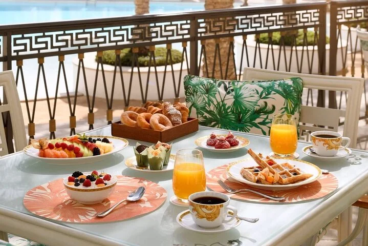 Luxurious Buffet Breakfast w/ Pool Access at Palazzo Versace