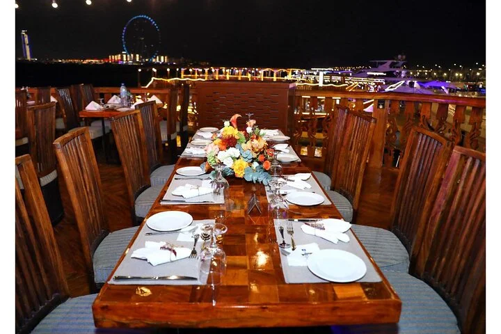 Luxury Dhow Cruise Creek with BBQ Dinner & Live Shows, Transfers