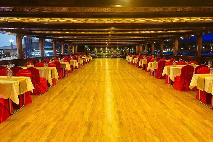Luxury Dubai Marina Dhow Dinner Cruise With Private Transfer