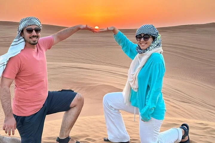 Luxury Evening Desert Safari in Dubai by Private 4x4