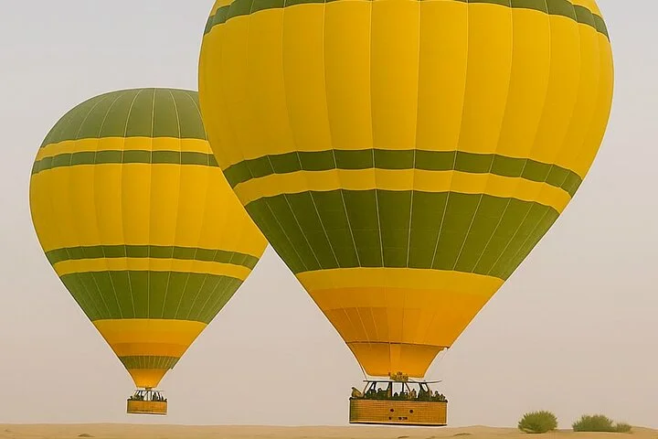 Magical Hot Air Balloon Experience with Refreshments & Transfers