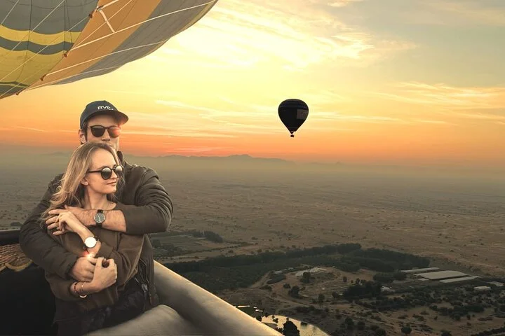 Magical Hot Air Balloon Experience with Refreshments & Transfers