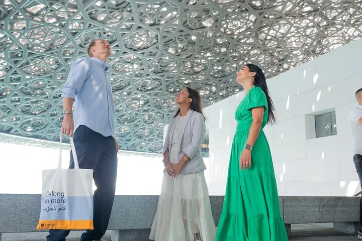 Majestic Saadiyat: Private Abu Dhabi Tour featuring Grand Mosque