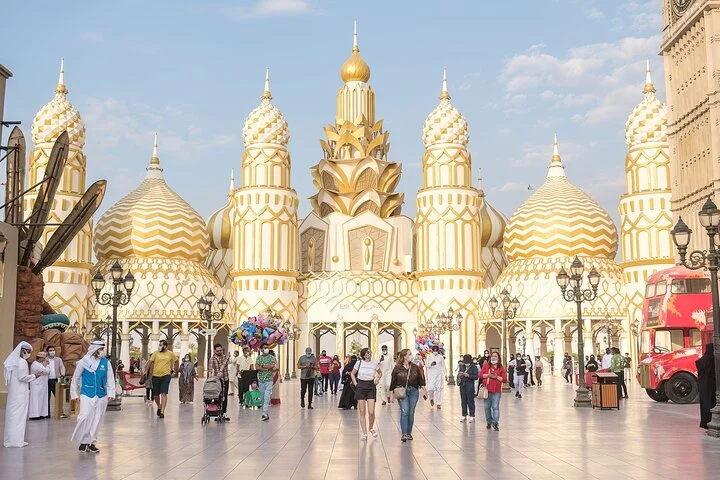 Miracle Garden and Global Village Private Tour - Dubai