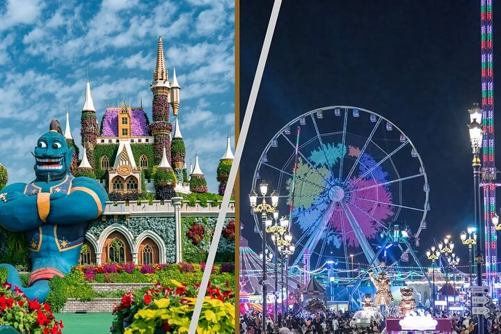 Miracle Garden and Global Village Private Tour - Dubai