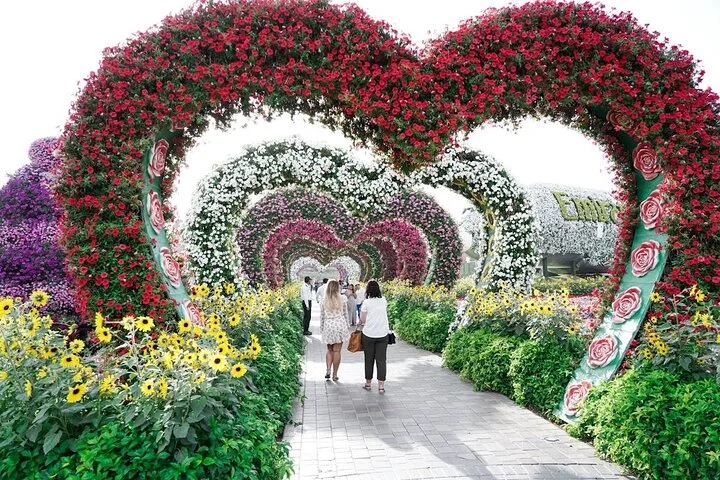 Miracle Garden and Global Village Private Tour - Dubai