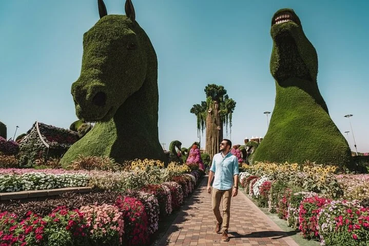 Miracle Garden and Global Village Tour with Transfer