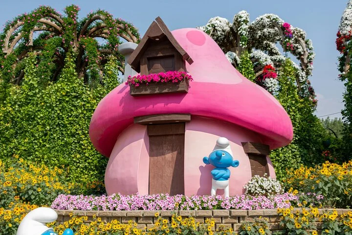 Miracle Garden & Global Village: Dubai Evening Adventure