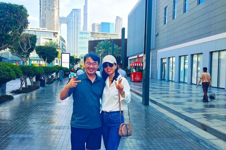 Modern Dubai City Tour with Dubai Frame, Blue Mosque, Palm Island