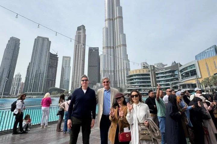 Modern Dubai City Tour with Dubai Frame, Blue Mosque, Palm Island