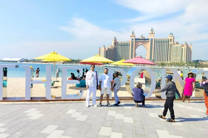 Modern Dubai City Tour with Dubai Frame, Blue Mosque, Palm Island