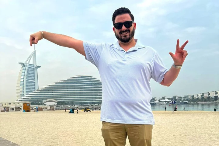 Modern Dubai City Tour with Dubai Frame, Blue Mosque, Palm Island