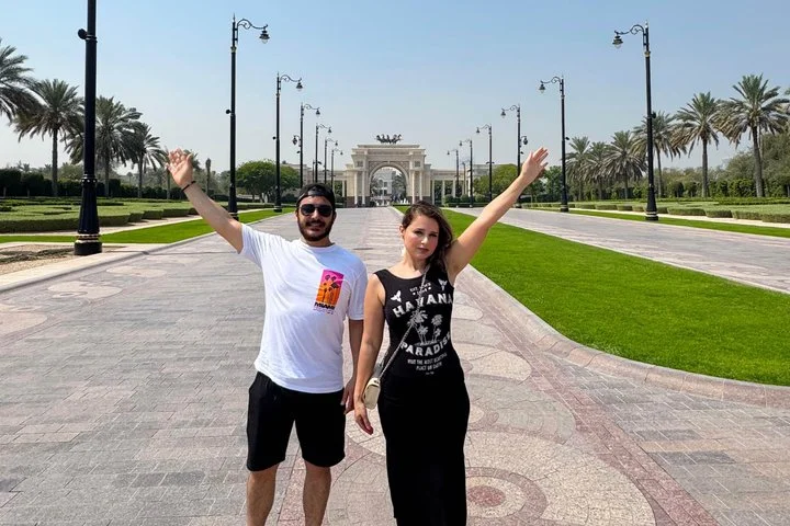 Modern Dubai City Tour with Dubai Frame, Blue Mosque, Palm Island