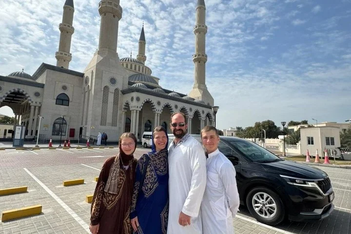 Modern Dubai City Tour with Dubai Frame, Blue Mosque, Palm Island