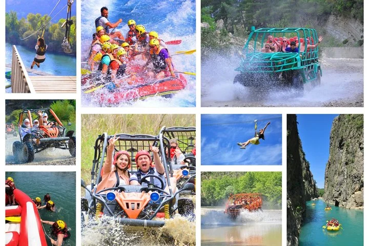 Monster Truck Adventure Rafting Buggy Zipline and Lunch