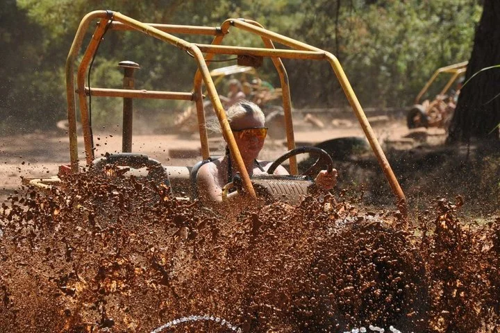 Monster Truck Buggy Rafting and Zipline Combo from Antalya