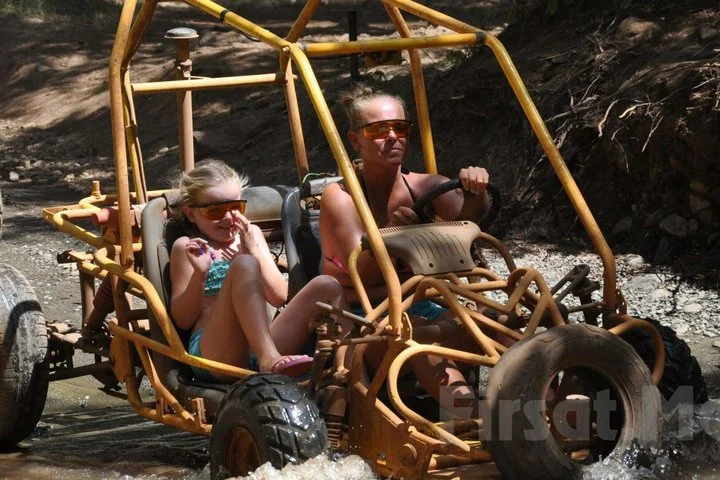 Monster Truck Buggy Rafting and Zipline Combo from Antalya