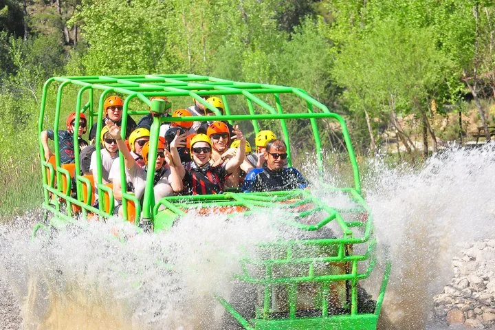 Monster Truck Buggy Rafting and Zipline Combo from Antalya