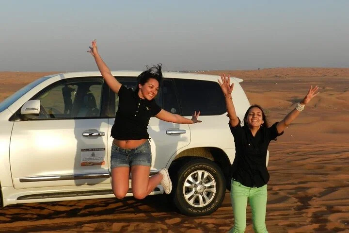 Morning Desert Safari Dubai, Dune Bashing, Camels & Sandboarding
