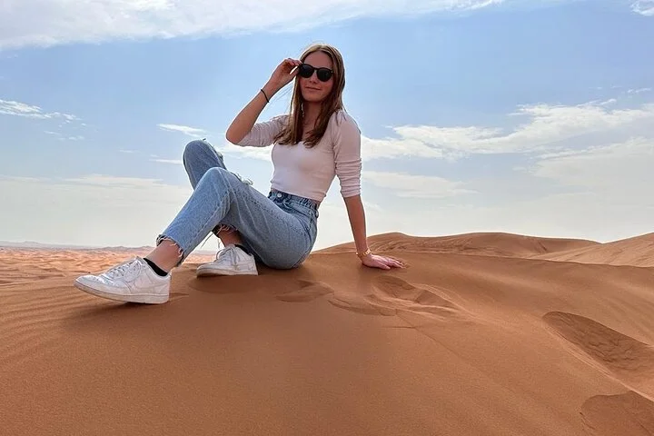 Morning Desert Safari: Dune Bashing, Camel Ride & Sandboarding