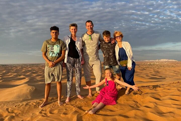 Morning Desert Safari: Dune Bashing, Camel Ride & Sandboarding