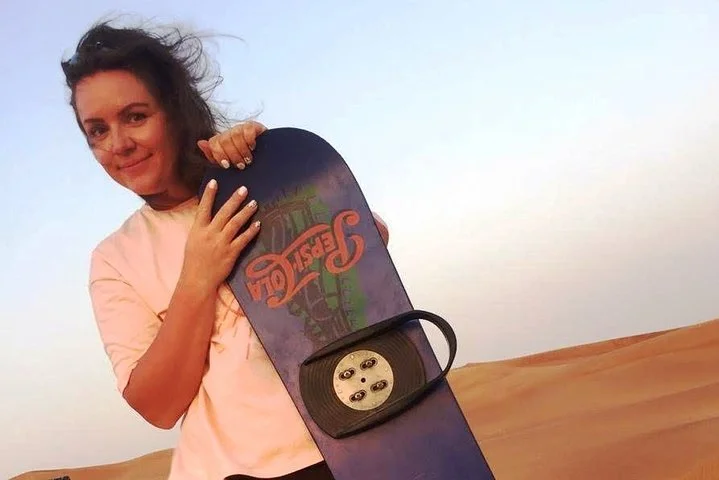 Morning Desert Safari (Dune Drive) - Camel Riding & Sand boarding