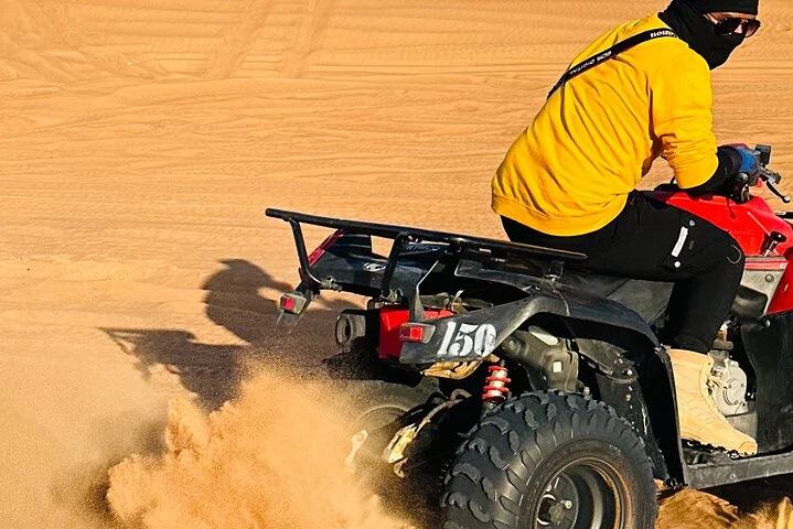 Morning Desert Safari with ATV bike