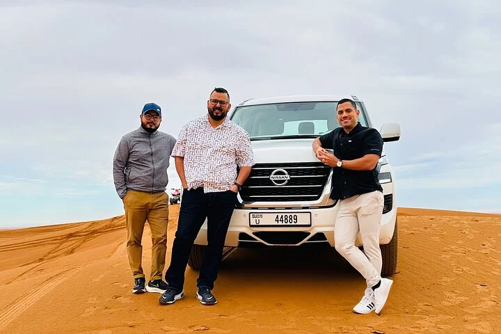 Morning Desert Safari with ATV bike