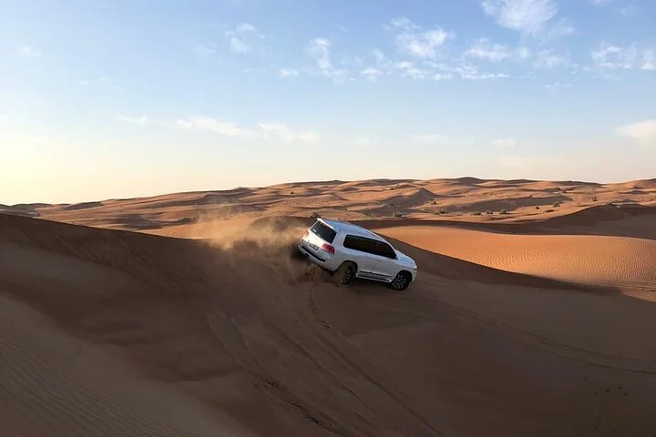 Morning Desert Safari with ATV bike
