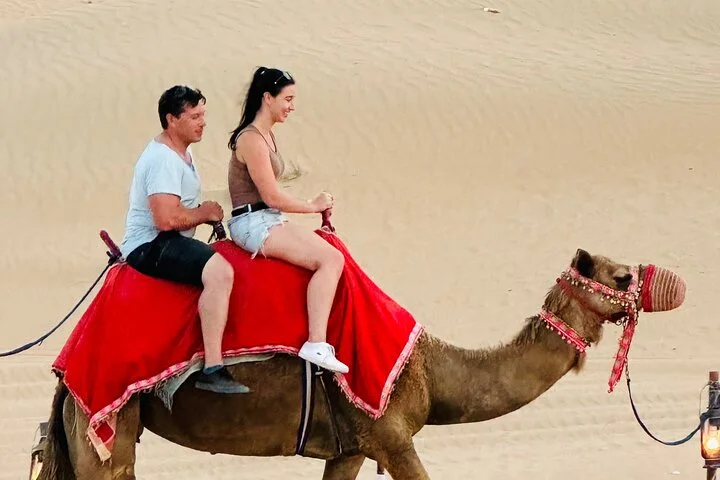 Morning Desert Safari with ATV bike