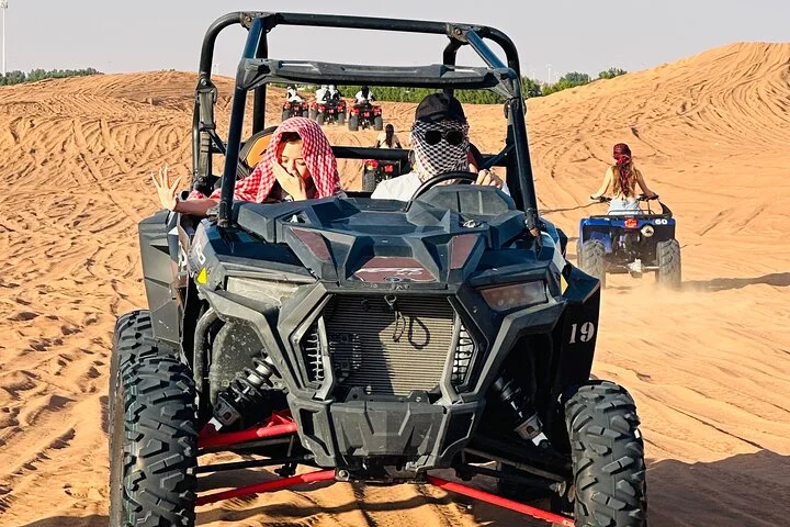 Morning Desert Safari with ATV bike