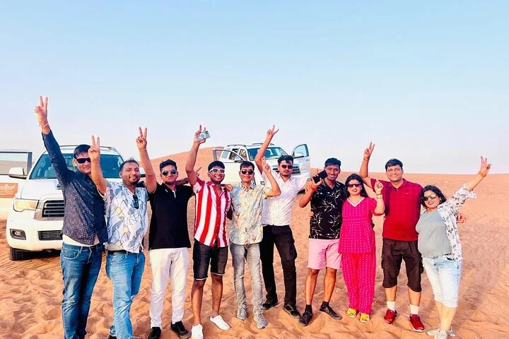 Morning Desert Safari with Dune Bashing & Camel Ride