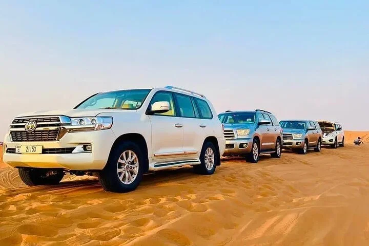 Morning Desert Safari with Dune Bashing & Camel Ride