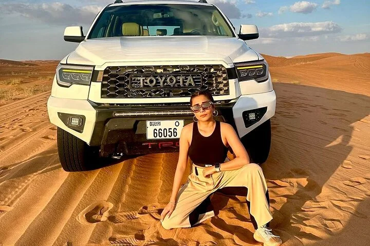 Morning Desert Safari with Dune Bashing & Camel Ride