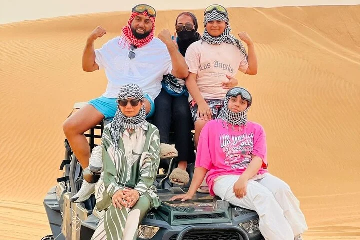 Morning Desert Safari with Dune Bashing & Camel Ride