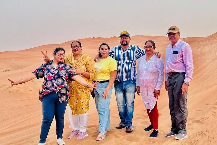 Morning Desert Safari with Dune Bashing & Camel Ride